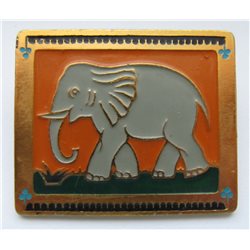 RUSSIAN Pin Badge CARTOON HERO USSR Child Children Elephant Zoo Animal Enamel 