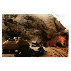 Soviet war in Afghanistan USSR Army Soldiers AK-47 Rare Russian Postcard