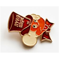 Russian Mickey Mouse Disney Pin Button Badge Kid Child Soviet Children USSR Park