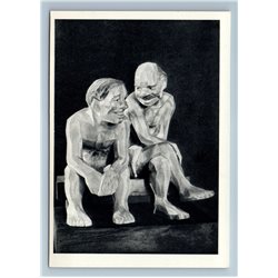 EUROPEAN SCULPTURE Michelangelo Rodin Fine Art Semi Nude Rare SET 20 Postcards