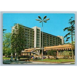 Latvia JURMALA HOTEL SOVIET UNION Visitors Real Photo Old Vintage Postcard