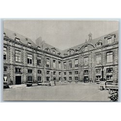 1970 National Library in Paris FRANCE Real Photo Building Soviet USSR Postcard