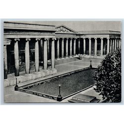 1970 Library at the British Museum in London Real Photo Soviet USSR Postcard