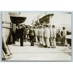 WWI NAVAL Creation of crew of cruiser "Varyag" Navy Fleet Photo NEW Postcard