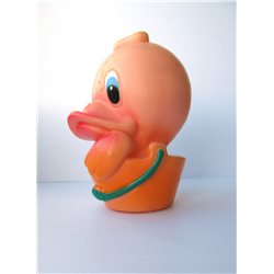 Old Vintage Rubber Soviet Squeaky toy doll ~DONALD DUCK~ USSR Russian Cartoon