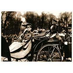 Empress Alexandra and Tsesarevich Alexis Russian Romanov Royalty Postcard