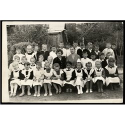 1970s SOVIET School class Little Octobrists Uniform USSR Original VTG Photo