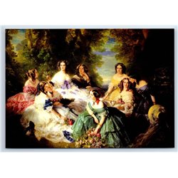 YOUNG LADY Women in Forest hen-party by Winterfalter New Postcard