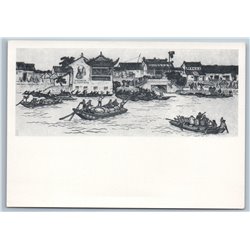 1959 CHINESE GRAPHIC ART Propaganda China USSR ADVANCE COPY Set of 16 Postcards