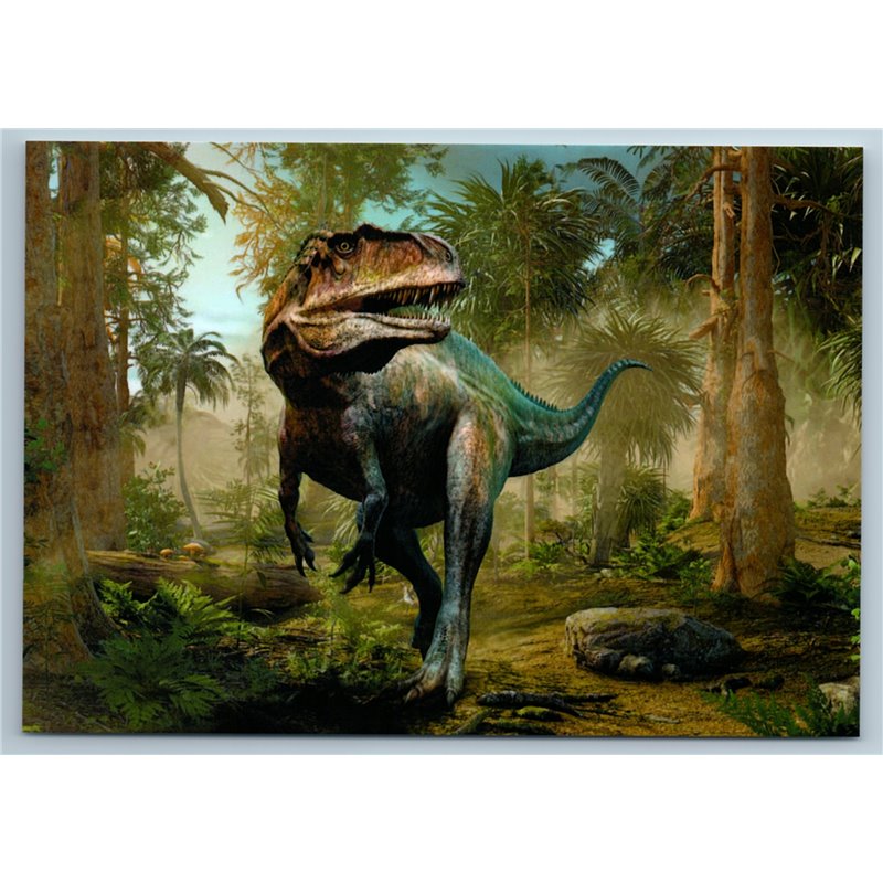 ACROCANTHOSAURUS DINOSAUR Prehistoric Animal DINO ERA Russian New Postcard