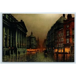 OLD CITY ENGLAND Carriage Mansion House London by Grimshaw Art New Postcard