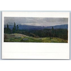 Tale of the Urals Landscape mountains USSR Russian postcard