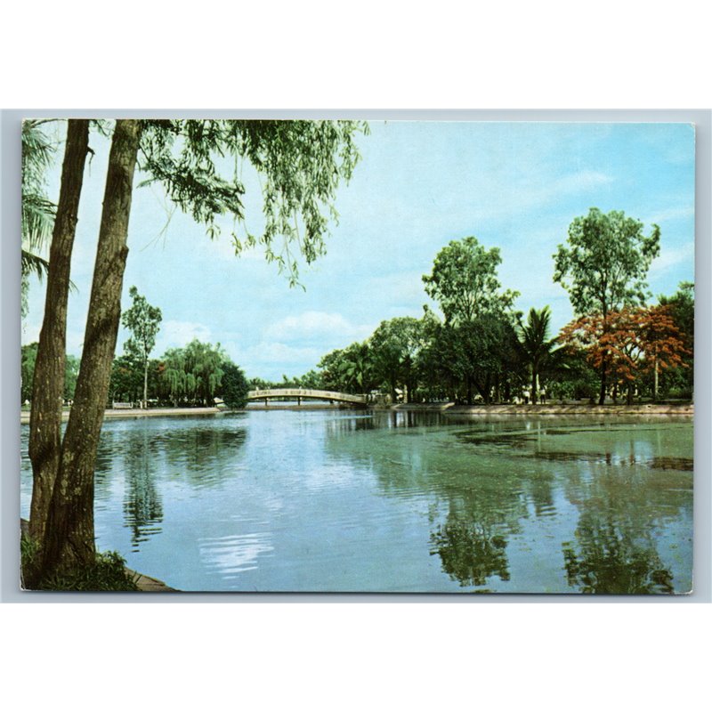 Vietnam Việt Nam HANOI In the Reunification Park Photo Picture Postcard