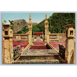 1961 Vietnam Việt Nam Dinh-tien-hoang Temple (Ninh-binh) Picture Postcard