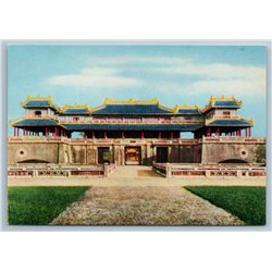 1961 Vietnam Việt Nam Southern Gate of Imperial Palace (Hue) Picture Postcard