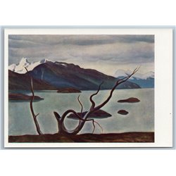 1966 Admiralty Sound. Tierra del Fuego by Rockwell Kent RARE Soviet Postcard