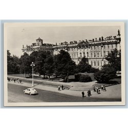 1954 LENINGRAD Winter Palace and Hermitage RPPC Russian USSR Postcard