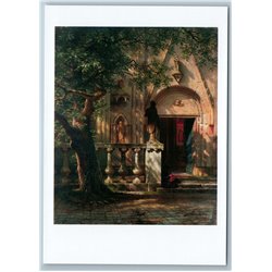 Sunlight and Shadow by Albert Bierstadt USA Painter Russian Unposted Postcard